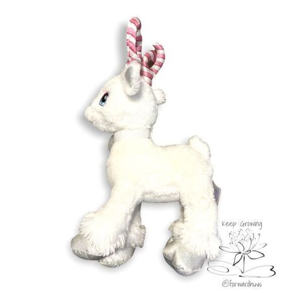 Build a Bear Candy Cane Glisten Plush - Picture 4 of 8